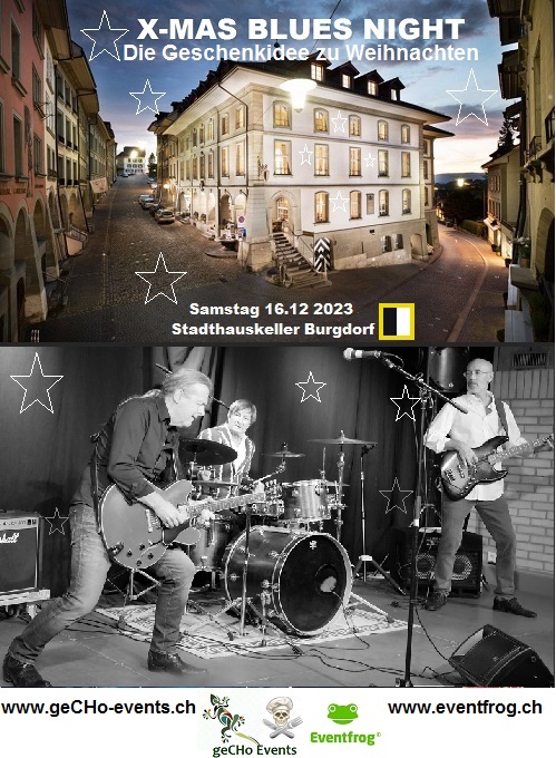 Flyer Blues Night Weihnachten